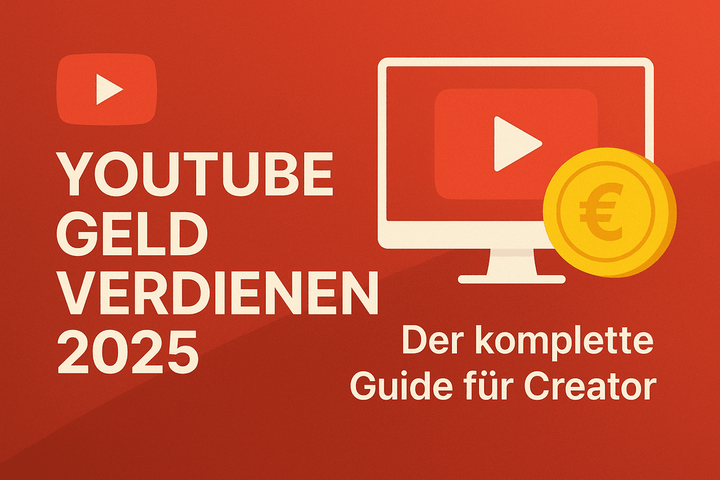 YouTube Geld verdienen 2025: Der komplette Guide für Creator zum erfolgreichen YouTube-Kanal