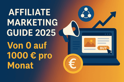 Affiliate Marketing Guide 2025: Von 0 auf 1000€ pro Monat