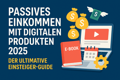 Passives Einkommen mit digitalen Produkten 2025: Der ultimative Einsteiger-Guide
