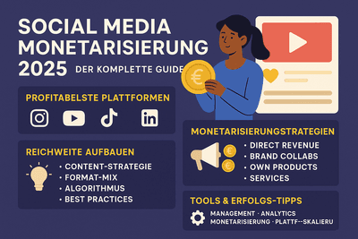 Social Media Monetarisierung 2025: Die profitable Content-Strategie